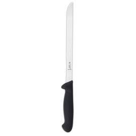 Leberwurstmesser extra schmal gerade Klinge Anschnittwelle | blau | Klingenlänge 21 cm  L 35 cm Produktbild