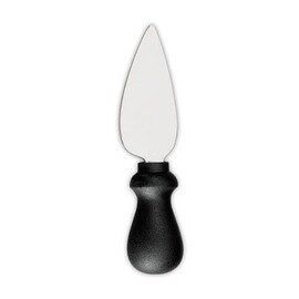Parmesanmesser glatter Schliff | schwarz | Klingenlänge 11 cm  L 20 cm Produktbild