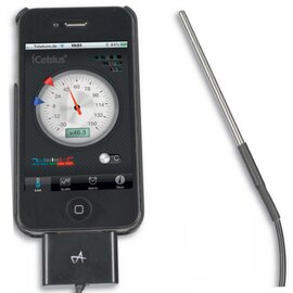 Iphone Temperaturfühler digital | -30°C bis +150°C  L 100 mm Produktbild