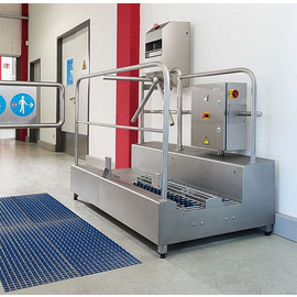 Sohlenreinigungsschleuse Neptun HCS1 Nassreinigung Produktbild