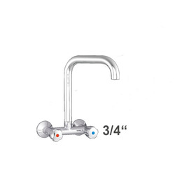 Wandbatterie profi 3/4" Ausladung 220 mm C-Auslauf Produktbild
