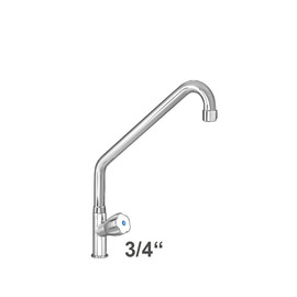 Standventil profi 3/4" Ausladung 300 mm C-Auslauf schräg Produktbild