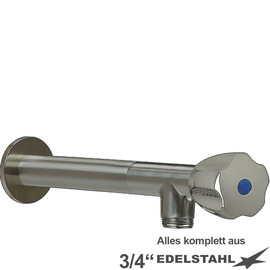Wandventil 1/2" clarix Ventilabgang 3/4" | Wandverlängerung L 210 mm Produktbild