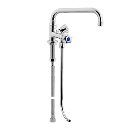 Spültheken-Standventil 1/2" H 140 mm Ausladung 200 mm | Auslaufhöhe 60 mm | 1 Ventilabgang vorne Produktbild