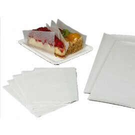 Sahne-Abdeckpapiere PERGAMYN transparent Papier 40 g/m² L 180 mm 120 mm Produktbild
