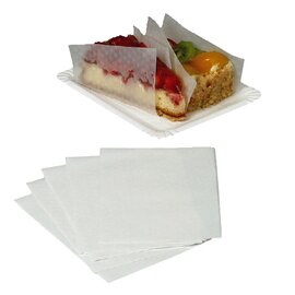 Sahne-Abdeckpapiere PERGAMYN transparent Papier 40 g/m² L 370 mm 250 mm Produktbild