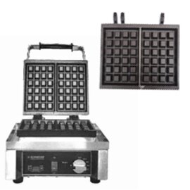 Waffeleisen BELGIEN | Waffelgröße 100 x 185 mm (2x) | 230 Volt Produktbild