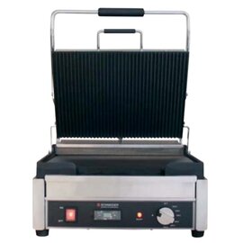 Kontaktgrill groß | 230 Volt | Gusseisen • glatt • gerillt Produktbild