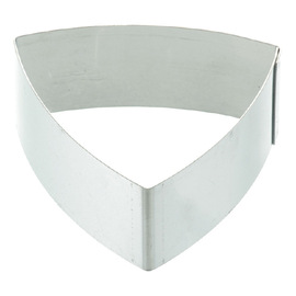 Ausstecher  • Dreieck konvex  | Edelstahl 70 mm  x 70 mm  H 30 mm Produktbild