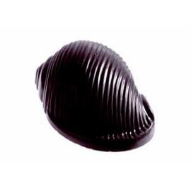 Schokoladenform  • Muschel | 18 Mulden | Muldenmaß 42 x 32 x H 19 mm  L 275 mm  B 135 mm Produktbild