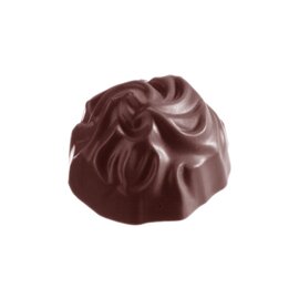 Schokoladenform  • Halbkugel  • Makrone | 21 Mulden | Muldenmaß Ø 35 x 21 mm  L 275 mm  B 135 mm Produktbild