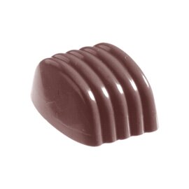 Schokoladenform  • rechteckig | 24 Mulden | Muldenmaß 30 x 27 x H 19 mm  L 275 mm  B 135 mm Produktbild