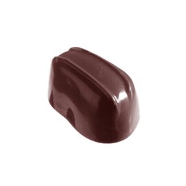 Schokoladenform  • oval | 24 Mulden | Muldenmaß 39 x 26 x H 19 mm  L 275 mm  B 135 mm Produktbild
