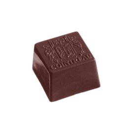 Schokoladenform  • quadratisch | 32 Mulden | Muldenmaß 27 x 27 x H 18 mm  L 275 mm  B 135 mm Produktbild
