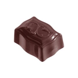 Schokoladenform  • rechteckig | 21 Mulden | Muldenmaß 37 x 27 x H 15 mm  L 275 mm  B 135 mm Produktbild