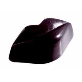 Schokoladenform  • Mund | 21 Mulden | Muldenmaß 49 x 26 x H 17 mm  L 275 mm  B 135 mm Produktbild