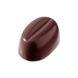 Schokoladenform  • oval | 24 Mulden | Muldenmaß 36 x 24 x H 16 mm  L 275 mm  B 135 mm Produktbild