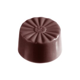 Schokoladenform  • rund | 24 Mulden | Muldenmaß Ø 28 x 15 mm  L 275 mm  B 135 mm Produktbild