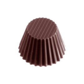 Schokoladenform  • rund  • Eiskonfekt | 24 Mulden | Muldenmaß Ø 30 x 20 mm  L 275 mm  B 135 mm Produktbild