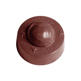 Schokoladenform  • rund | 21 Mulden | Muldenmaß Ø 34 x 20 mm  L 275 mm  B 135 mm Produktbild