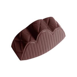 Schokoladenform  • Wolke | 16 Mulden | Muldenmaß 50 x 29 x H 26 mm  L 275 mm  B 135 mm Produktbild