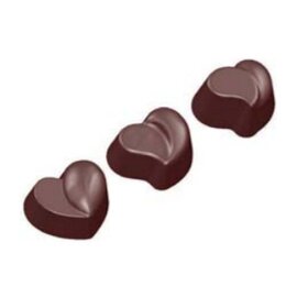 Schokoladenform  • Herzen | 21 Mulden  L 275 mm  B 135 mm Produktbild