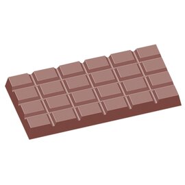 Schokoladenform  • rechteckig  • Tafel | 9 Mulden | Muldenmaß 67 x 33 x H 5 mm  L 275 mm  B 135 mm Produktbild