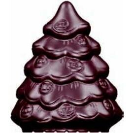 Schokoladenform  • Tannenbaum | 8 Mulden | Muldenmaß 48 x 40 x H 18 mm  L 275 mm  B 135 mm Produktbild