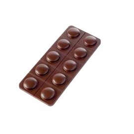 Schokoladenform  • Rechteck | 5 Mulden | Muldenmaß 105 x 45 x 7,5 mm  L 275 mm  B 135 mm Produktbild 0 L