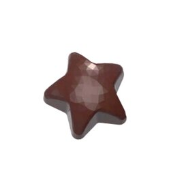 Schokoladenform  • Stern | 21 Mulden | Muldenmaß 35,5 x 35,5 x 17 mm  L 275 mm  B 135 mm Produktbild