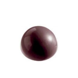 Schokoladenform  • Halbkugel | 8 Mulden | Muldenmaß 59 x 29 mm  L 275 mm  B 135 mm Produktbild 0 L
