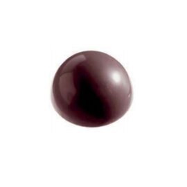 Schokoladenform  • Halbkugel | 6 Mulden | Muldenmaß 70 x 35 mm  L 275 mm  B 175 mm Produktbild