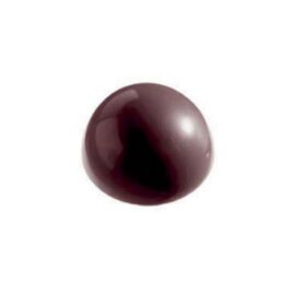 Schokoladenform  • Halbkugel | 6 Mulden | Muldenmaß 80 x 40 mm  L 275 mm  B 175 mm Produktbild 0 L