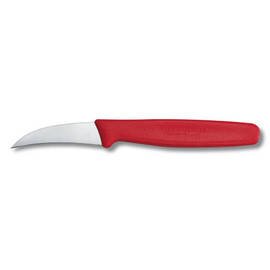 Tourniermesser gebogene Klinge glatter Schliff | rot | Klingenlänge 6 cm Produktbild 0 L