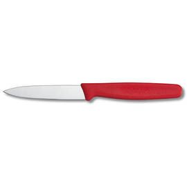 Gemüsemesser STANDARD mittelspitz glatter Schliff | rot | Klingenlänge 8 cm Produktbild