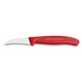 Tourniermesser SWISS CLASSIC gebogene Klinge glatter Schliff | rot | Klingenlänge 6 cm Produktbild