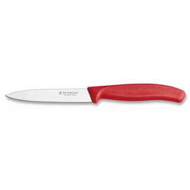 Gemüsemesser SWISS CLASSIC SWISS CLASSIC mittelspitz glatter Schliff | rot | Klingenlänge 10 cm Produktbild