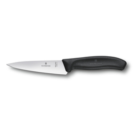 Kochmesser SWISS CLASSIC | Klingenlänge 12 cm | Grifffarbe schwarz L 24,3 cm Produktbild