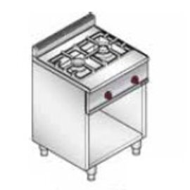 Gasherd PLUS 600 G6F2MH6 | 2 Kochstellen | Unterbau offen Produktbild