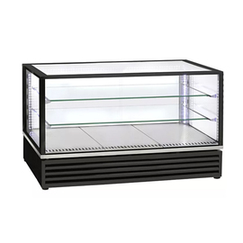 Kühlvitrine CD 1200 schwarz 230 Volt | 2 Borde Produktbild