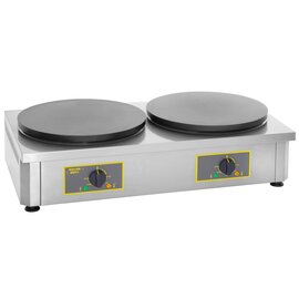 Doppel-Elektro-Crêpegerät CDE 400 mit 2 Backplatten Elektro 400 Volt 7200 Watt Produktbild