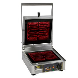 Kontaktgrill mit Timer GVS 335 R | Glaskeramik  • gerillt  • gerillt Produktbild