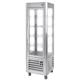 Pralinen-Kühlvitrine RDC 60 F silberfarben 360 ltr 230 Volt | 5 Borde Produktbild