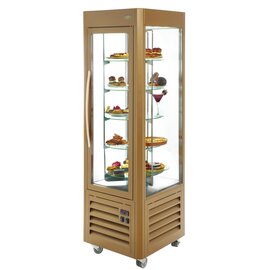 Pralinen-Kühlvitrine RDC 60 T goldfarben 360 ltr 230 Volt | 5 Borde Produktbild