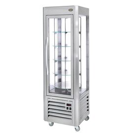 Pralinen-Kühlvitrine RDC 60 T silberfarben 360 ltr 230 Volt | 5 Borde Produktbild