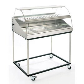 Gourmet-Display 3 x GN 1/1 2400 Watt 230 Volt  L 1000 mm  B 720 mm  H 1285 mm Produktbild