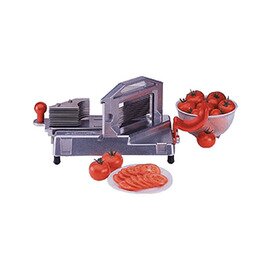 Tomatenschneider  H 237 mm • Schnittstärke 4,8 mm | Klingensatz | Tischarretierungswinkel |Strunkentferner Produktbild