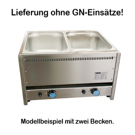Bain Marie Gas 3 x GN 1/1 Produktbild
