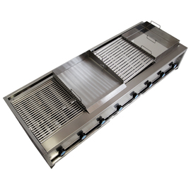 Gastrobräter Gas RGS 165 | 8 Brenner Produktbild 1 S