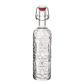 Bügelflasche 1000 ml ORIENTE Glas Ø 85 mm H 324 mm Produktbild